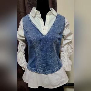 Studded Cute Top by Venus Size 8